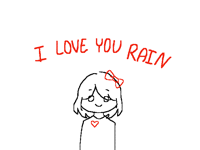 I love it when it rains, its so soothing