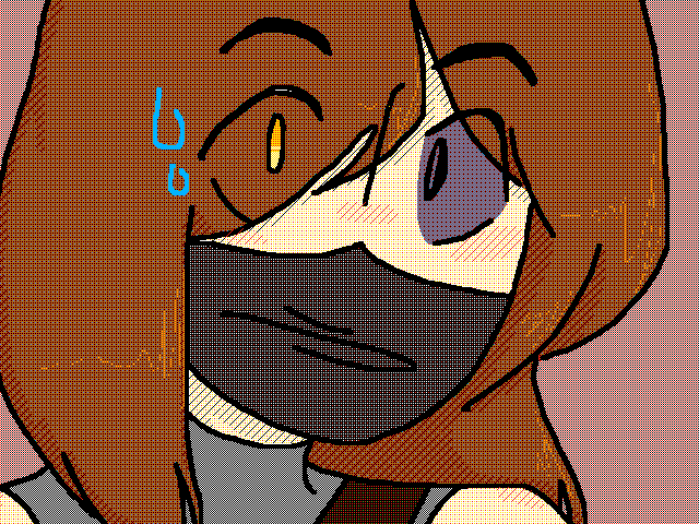 “Oh h-hey! i wasn’t stealing cookies or anything!”