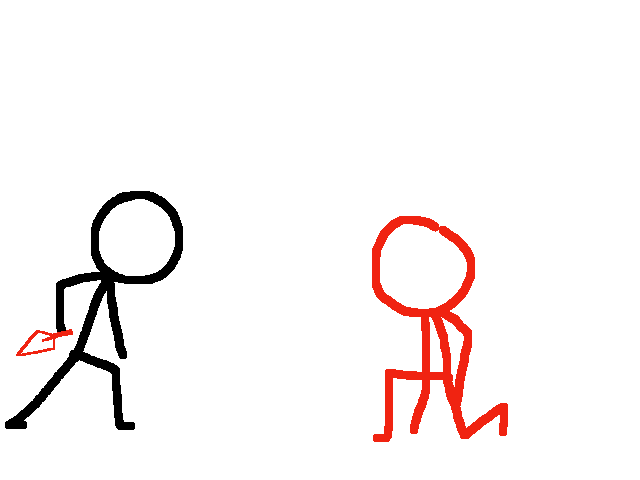 fight practice (with some fire anim)