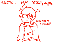 Sketch For @Jollywaffle