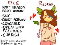 My sister made this character (she is only 4)