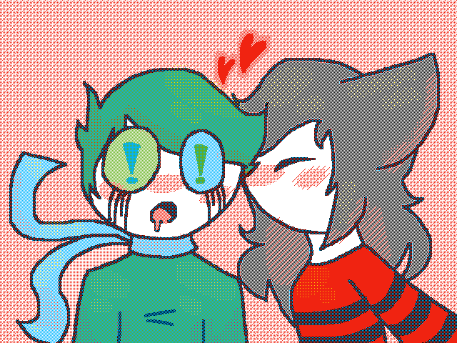 @silver_Xmas Neptune’s cheeky kiss