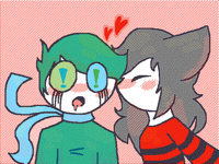 @silver_Xmas Neptune’s cheeky kiss