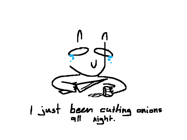 “Why are you crying?”