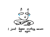 “Why are you crying?”