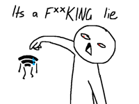 When all your wifi bars are filled but it sucks as