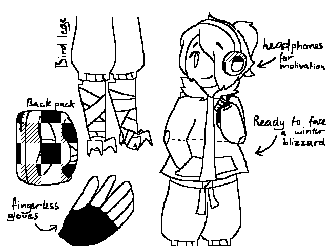 (‍♀️) emoji OC for @TheSecretBirby