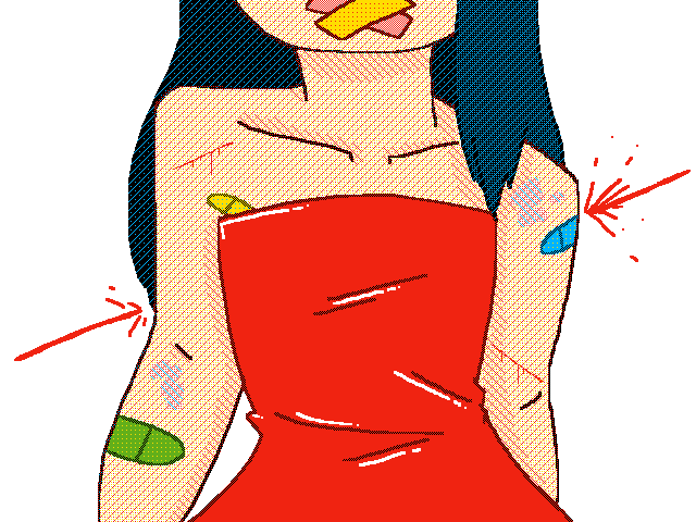 .The Most Beautiful Dress, The Most Ugly Body.