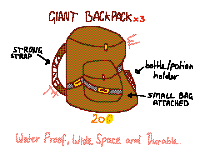 Giant Backpacks