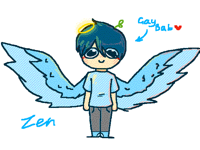 -Angel Boy- (made in train station)