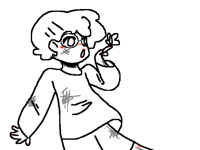 trying different styles (and poses)