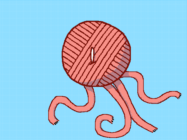 a wool octopus in its natural habitat