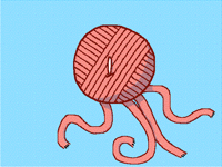 a wool octopus in its natural habitat