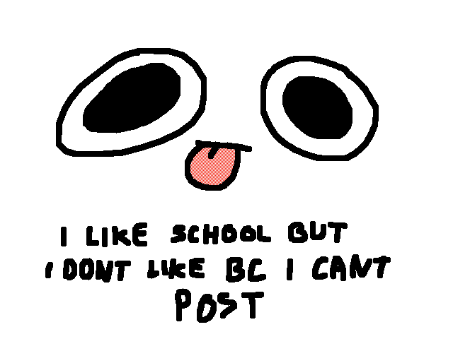 Yay i’m going to school