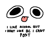 Yay i’m going to school