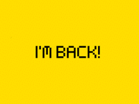 I'm back !