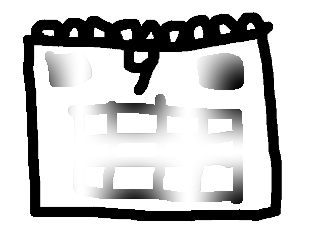 恐怖のカレンダーめくり️