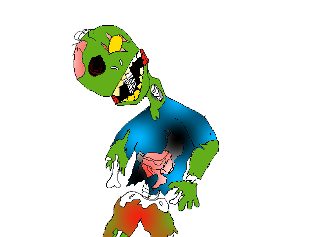 A zombie animation (for my cousin)