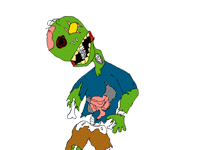 A zombie animation (for my cousin)