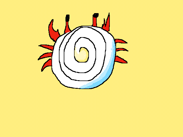 Spinning crab.