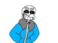 Just a snans doodle.... With eyebrows...