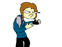Y iz drawing with hurt thumb so hard!?!?