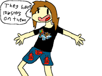 I got new swim trunks