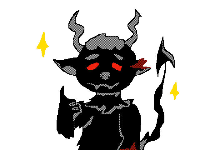 Our demon boi has name (it's Micheal)