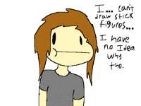 Stick figures.... Are hard for me to draw...