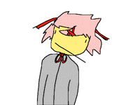 Me failing at drawing doki doki