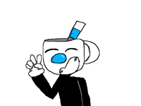 Random cuphead and mug man doodle