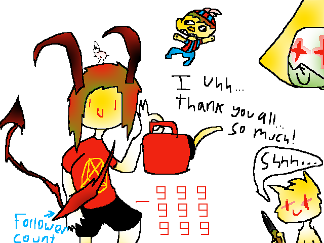 Mmmmm, 165 followers, thank u all so much! :3