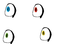 Eye colors