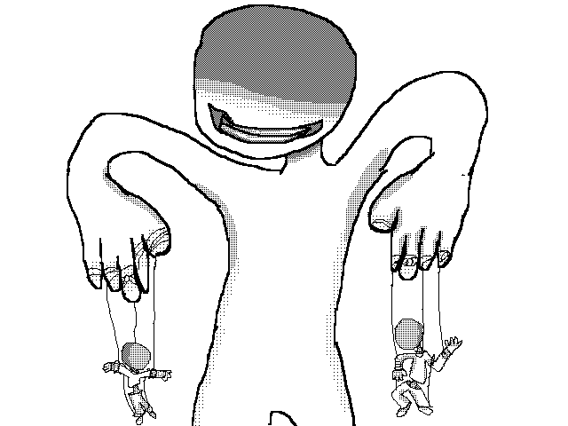 The puppeteer..