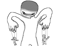 The puppeteer..