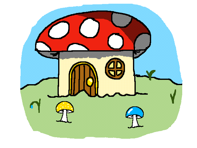 Mushroom house