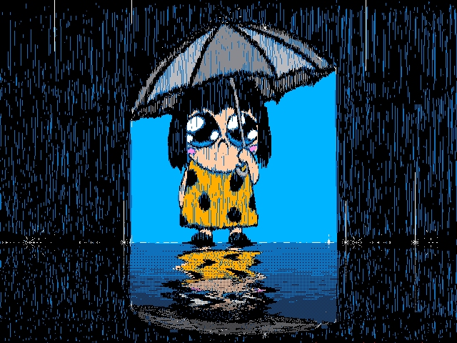 …rain drop fall …