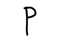 P