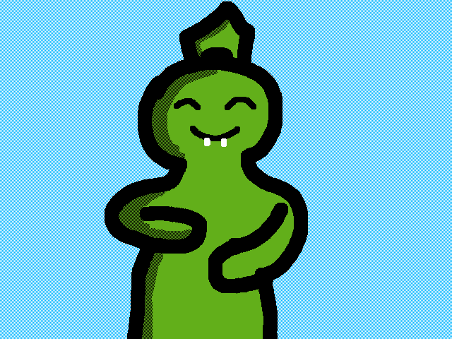 Green monster dance