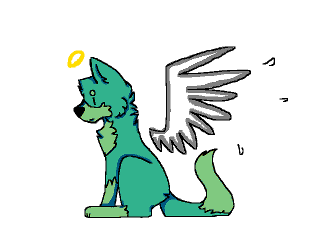 It's an angel