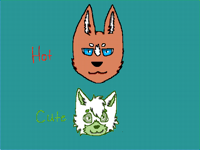 The cute boy and the hot boy!