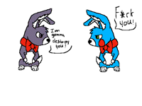 Cute fight