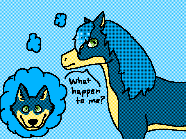 Alaska as a horse