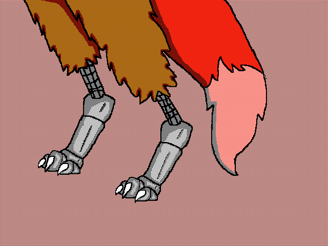 Foxy's paws