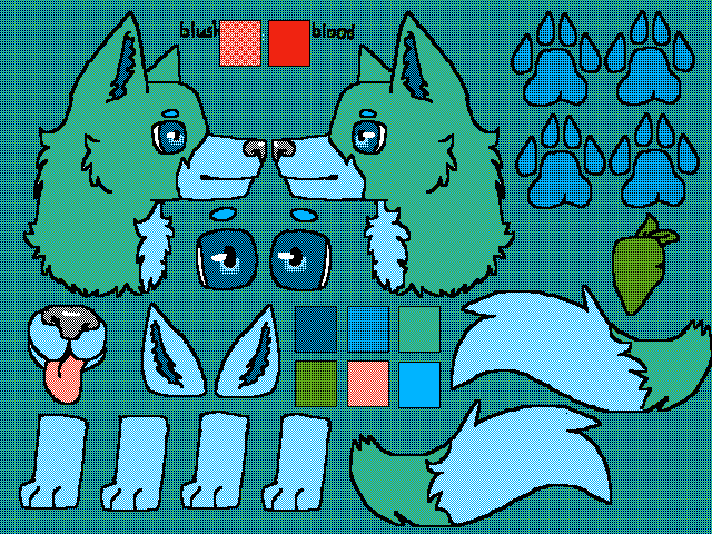 Blue