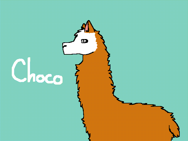 My llama from minecraft