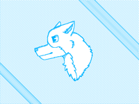 Blue wolf