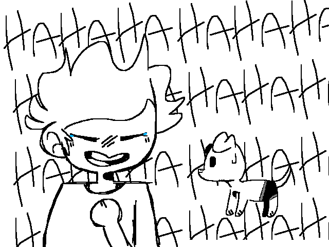 HAHA MY DOG HAS TO WEAR UNDERWEAR LMAO