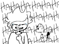 HAHA MY DOG HAS TO WEAR UNDERWEAR LMAO