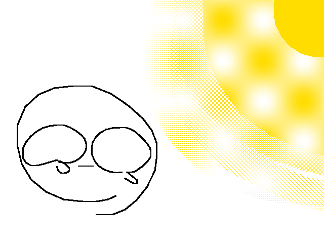 *turns on lights* because